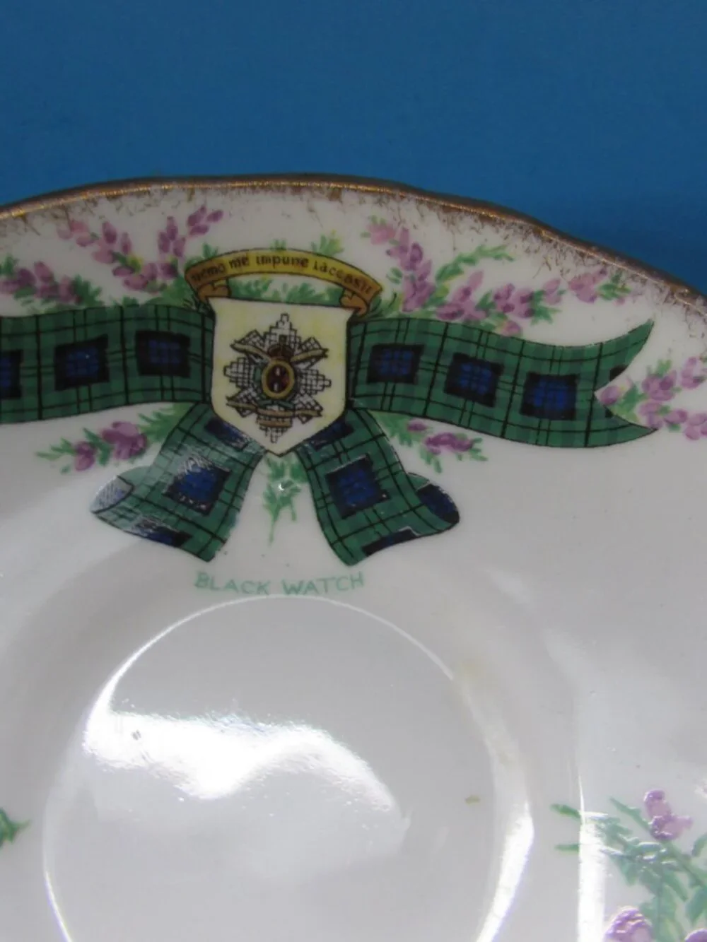 Royal Stafford Cup Saucer Tartan Series Black Watch Bone China